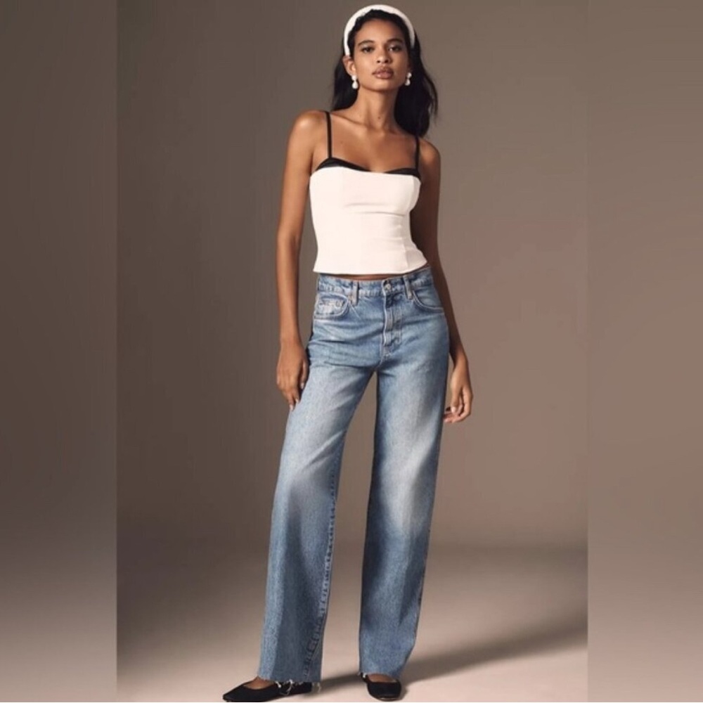 REFORMATION JEANS 26 Val 90s mid rise straight jeans